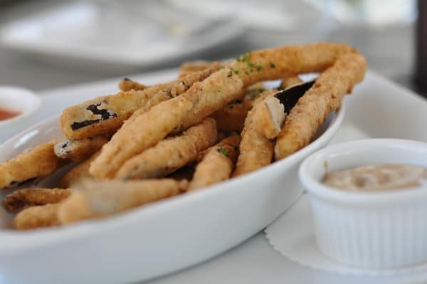 Menil Bistro Eggplant Fries