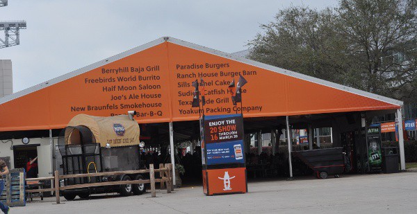 Rodeo Houston Food Tent by NRG Center