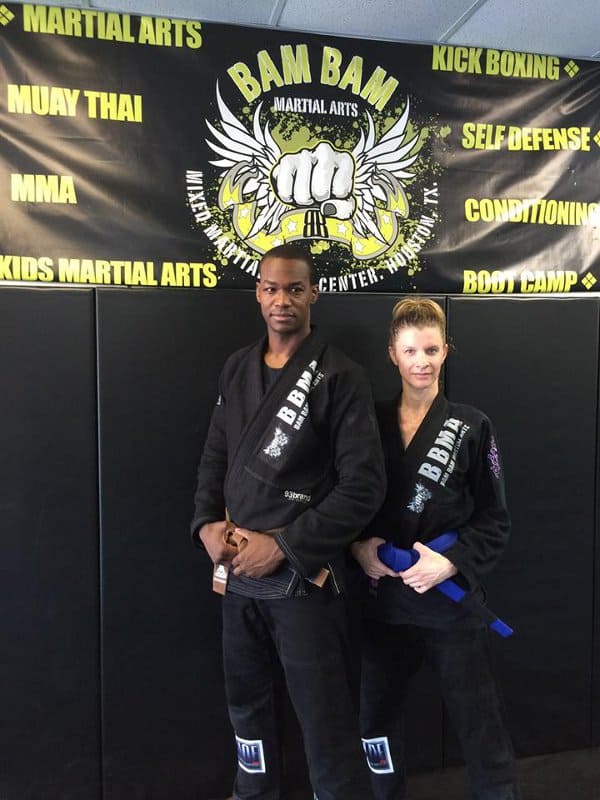 Stacy of Steel Ivy with Bam Bam Martial Arts