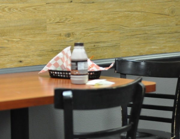 Park Grill Table and Milk