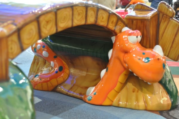 Memorial City Mall Play Area Dragon and Bridge Frolics Castle