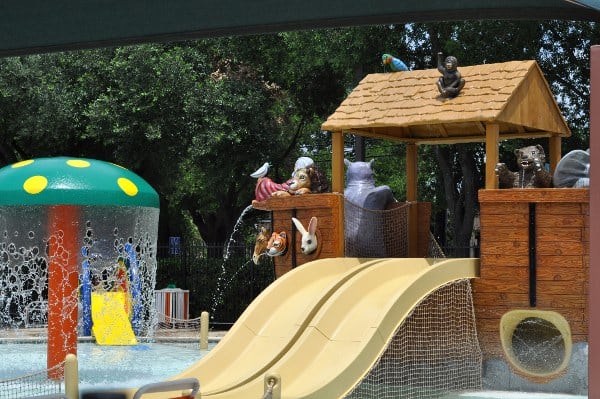 Noahs Ark at Quillian Center Pool Mushroom