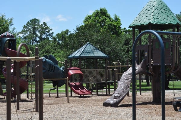 Nobb Hill Park Playground Fish and Treehouse