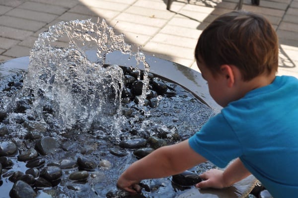 Embassy Suites The Woodlands Patio Water