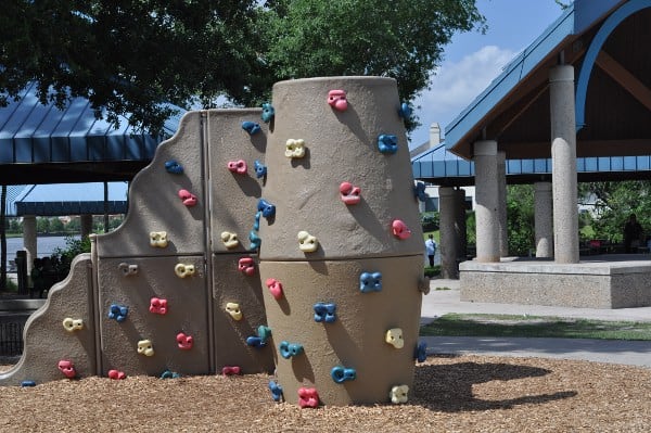 Northshore Park The Woodlands Rock Wall