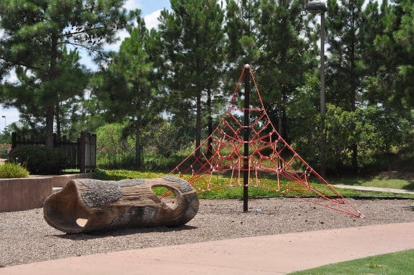 Rob Fleming Park Playground by the Lodge Spiderweb