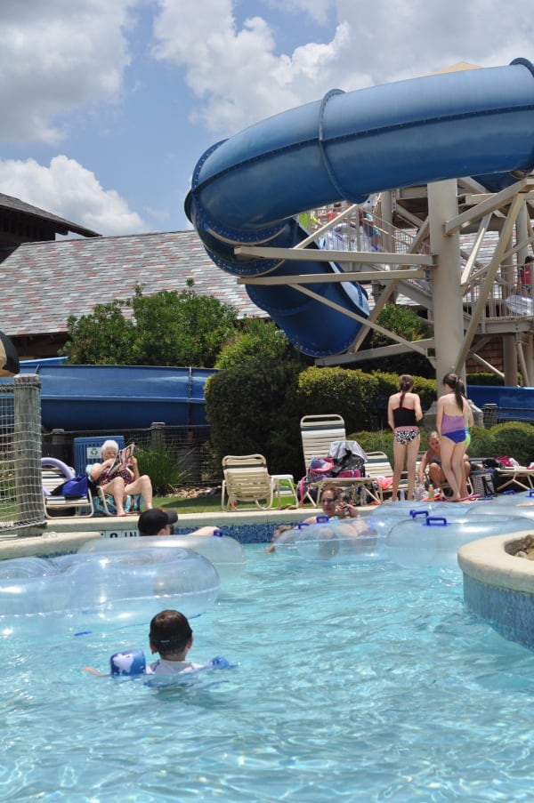 Rob Fleming The Woodlands Pool Slide