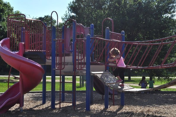 TC Jester Park Playground Bridge