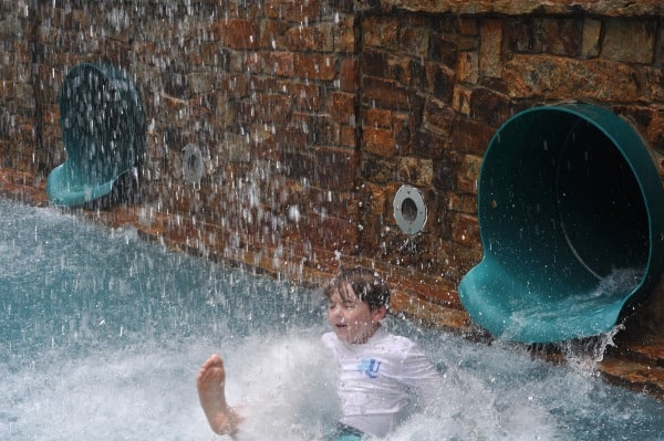 The Woodlands Resort Water Slide Splash BigKidSmallCity