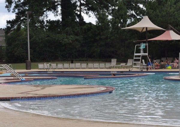 Wendtwoods Park Pool The Woodlands Small Lazy River