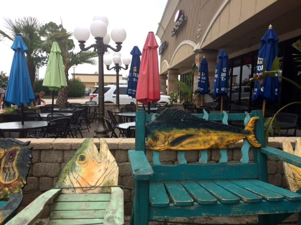 Blue Water Seafood Bench