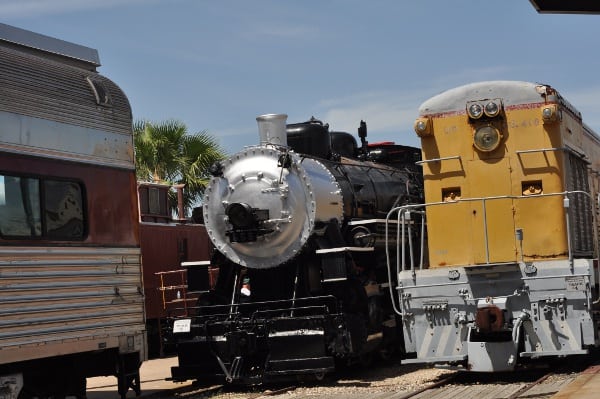 Galveston Railroad Museum Trains