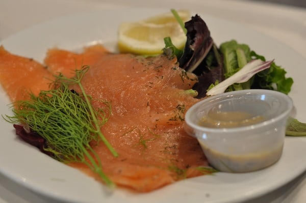 IKEA Houston Restaurant Cured Salmon