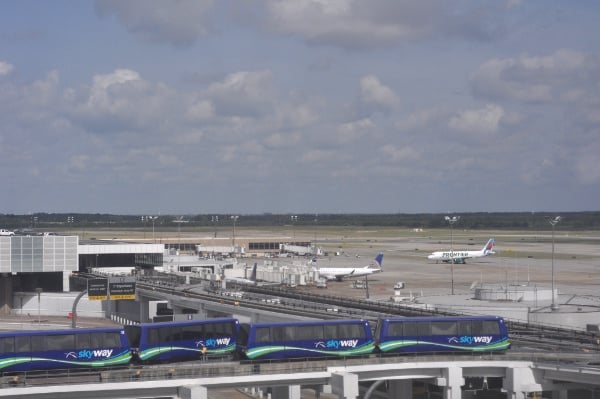 Marriott IAH View of Airplanes