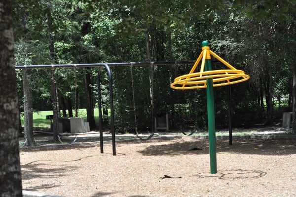 Mercer Arboretum Playground Spinner