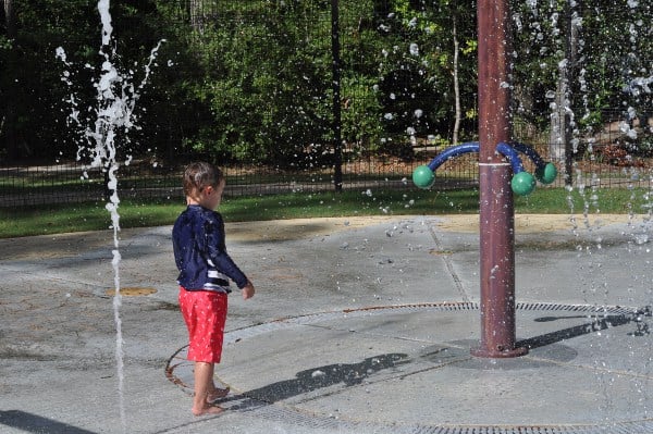 Sawmill Park The Woodlands Splashpad