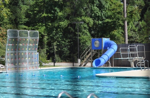 Sawmill Pool The Woodlands Slides and Diving Boards