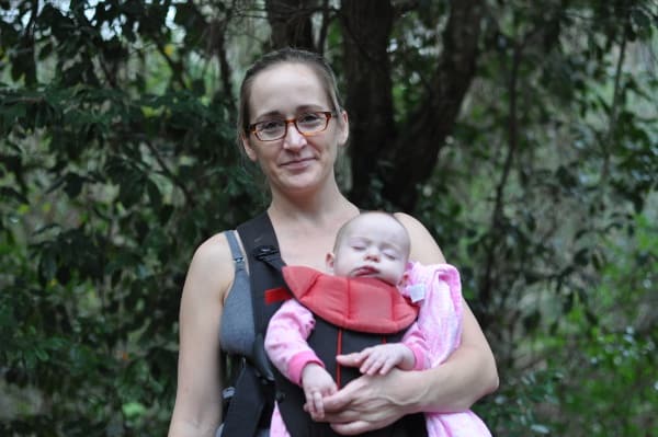 Memorial Park Jill and Baby