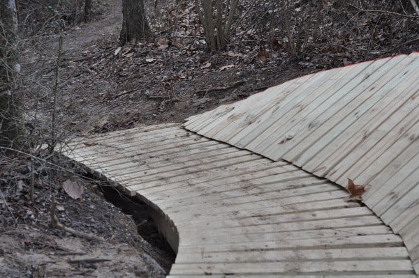 Memorial Park Wood Path