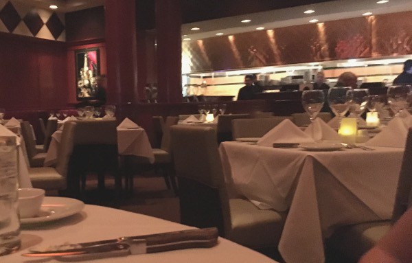 Flemings Steakhouse Tables