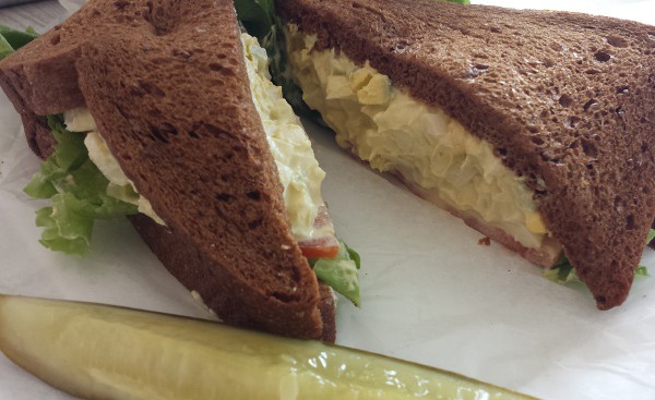 Nielsens Deli Egg Salad Sandwich