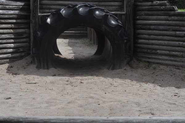 Carol Fox Park Sandbox Tunnel