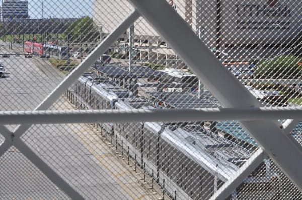 Pedestrian Bridge at TMC Transit Center