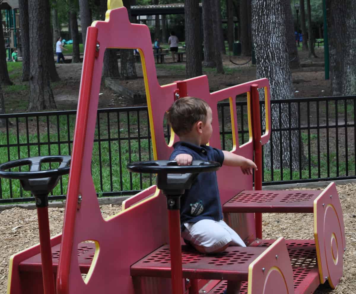 Fire Truck Play Structure at Hedwig Park