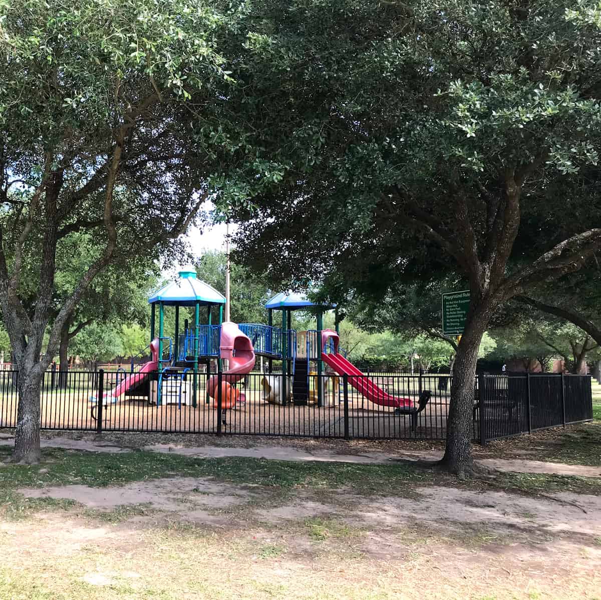 Ray Miller Park Fenced in Playground