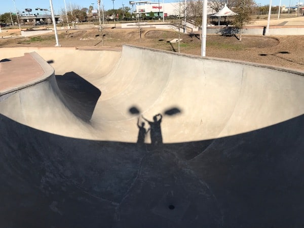 Shadows at Skate Park