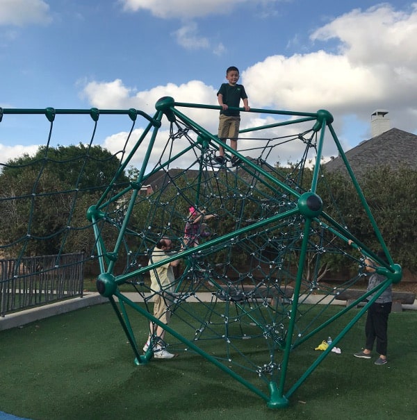 Spiderweb at River Park