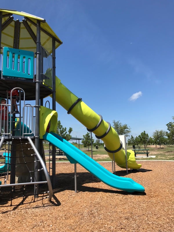 John Paul Landing Park Slides