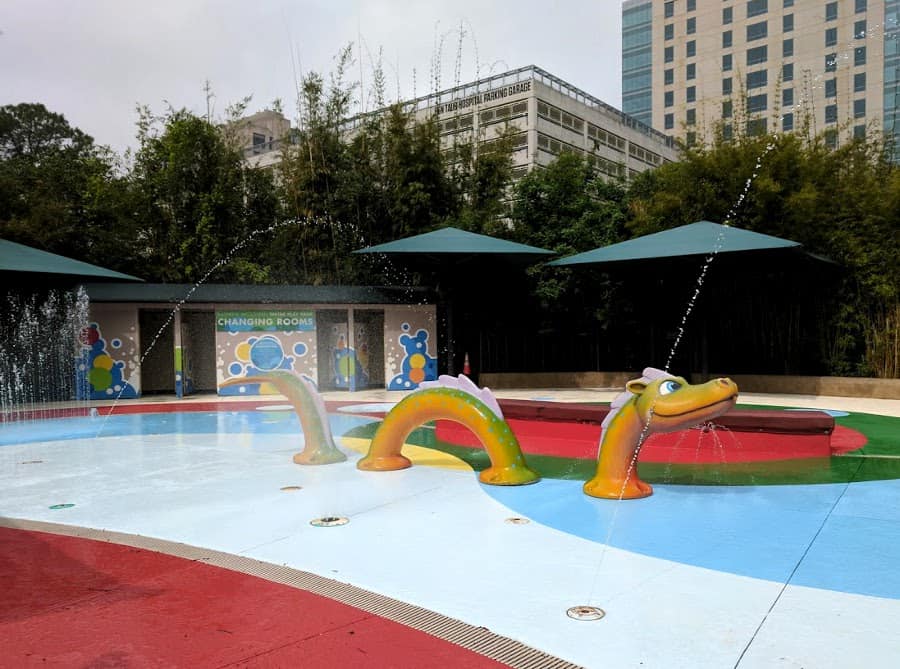 Family Friendly Splash Pads in Houston 