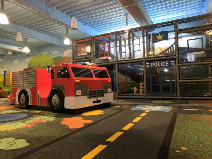 Second City Play Fire Truck Second Baptist Church Indoor Playground