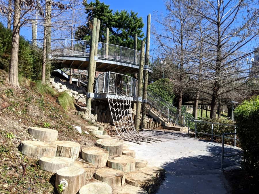 Nature Playground at Buffalo Bayou