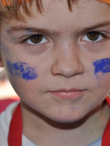 Boy with Facepaint