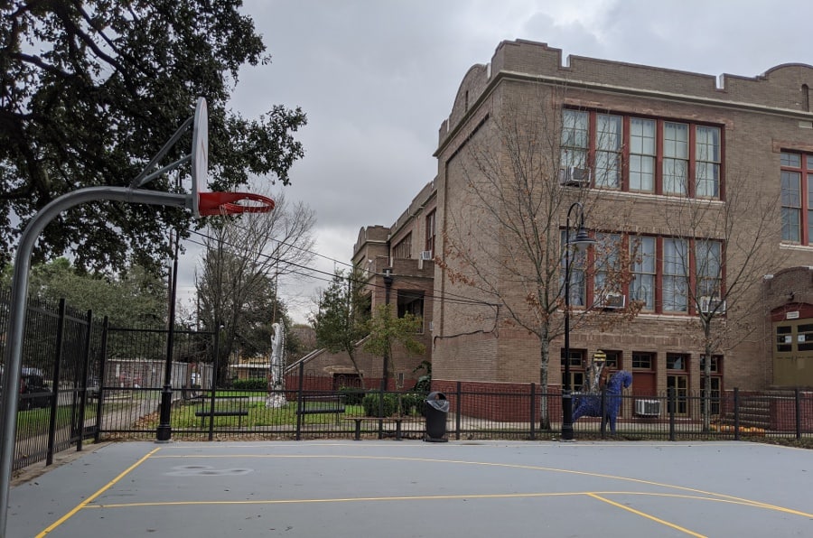 Dow Elementary Park Basketball Court