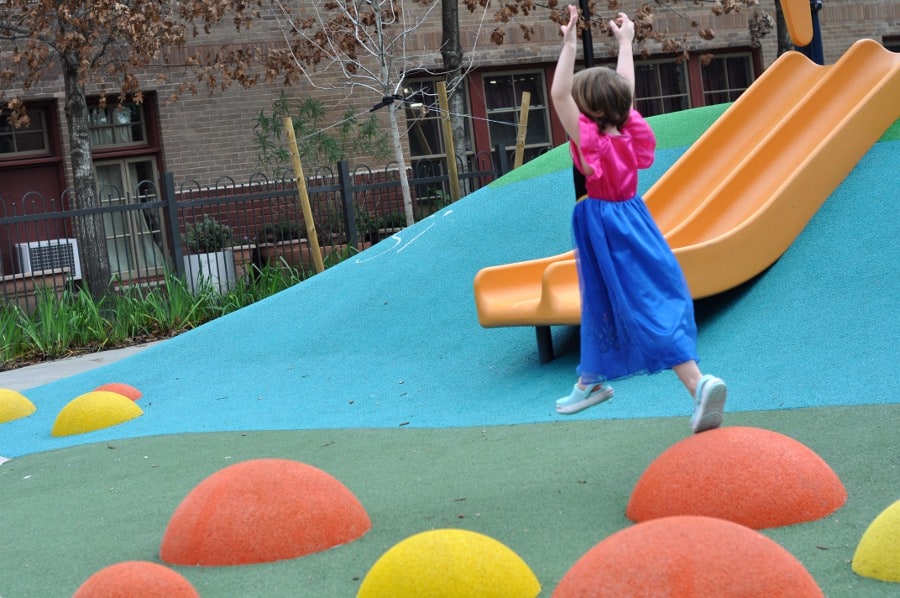 Dow Elementary Park Jumping Pads