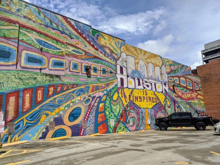 Go See the "Houston Is" Mural!