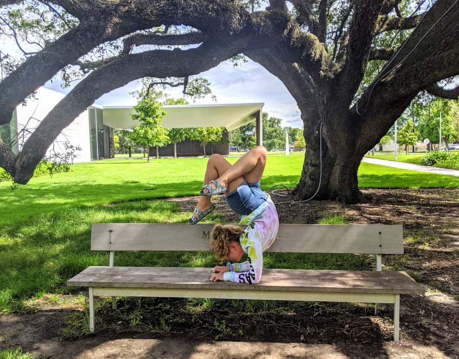 Menil Collection Bench