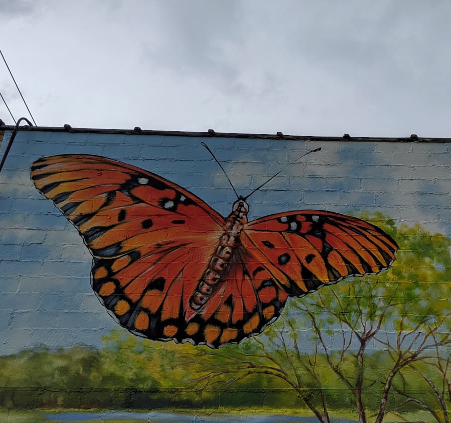 I Believe in the Good Things Coming Mural