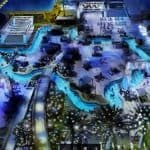 Lazy River Lights at Marriott Marquis Houston