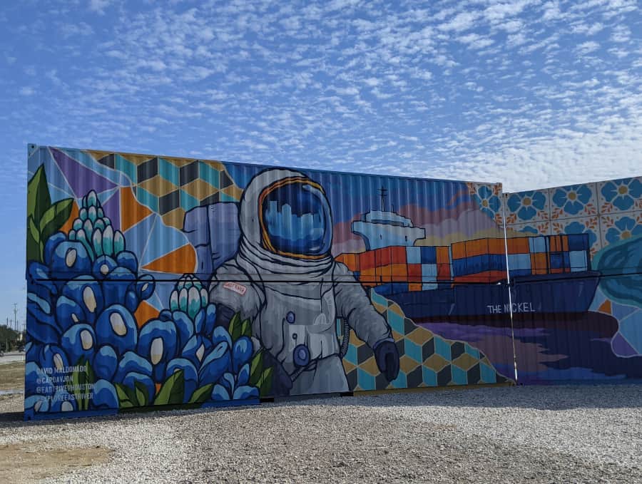 East River Mural Astronaut