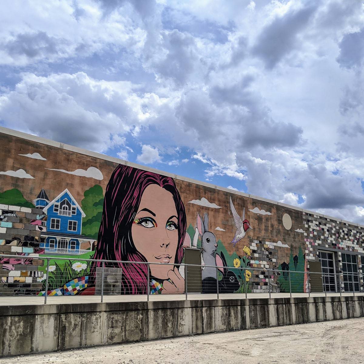 Richard Brock Park in Arts District Houston