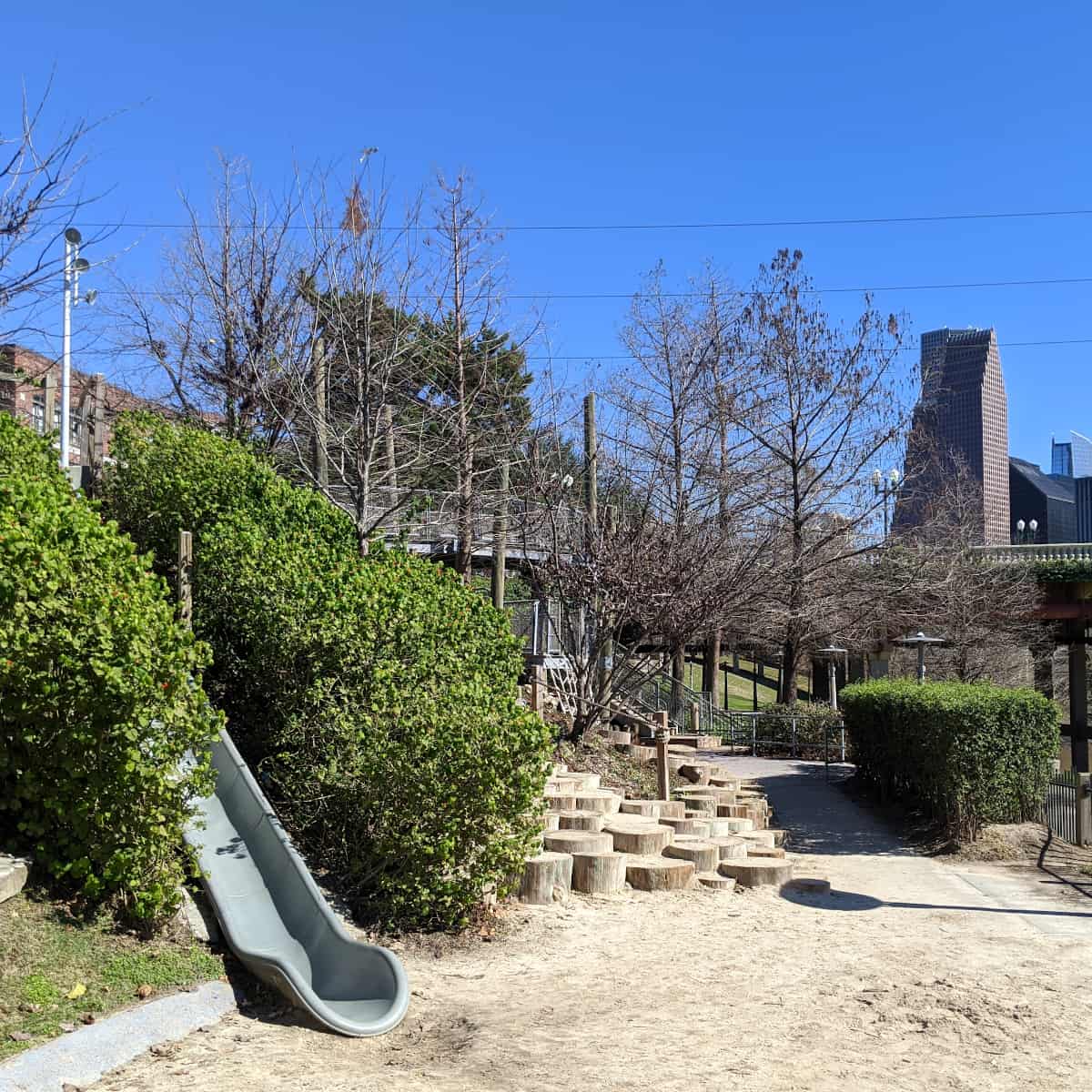 Buffalo Bayou Fish Family Play Area