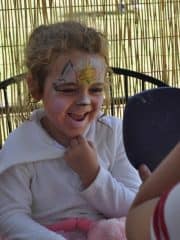 Face Painting at Birthday Party