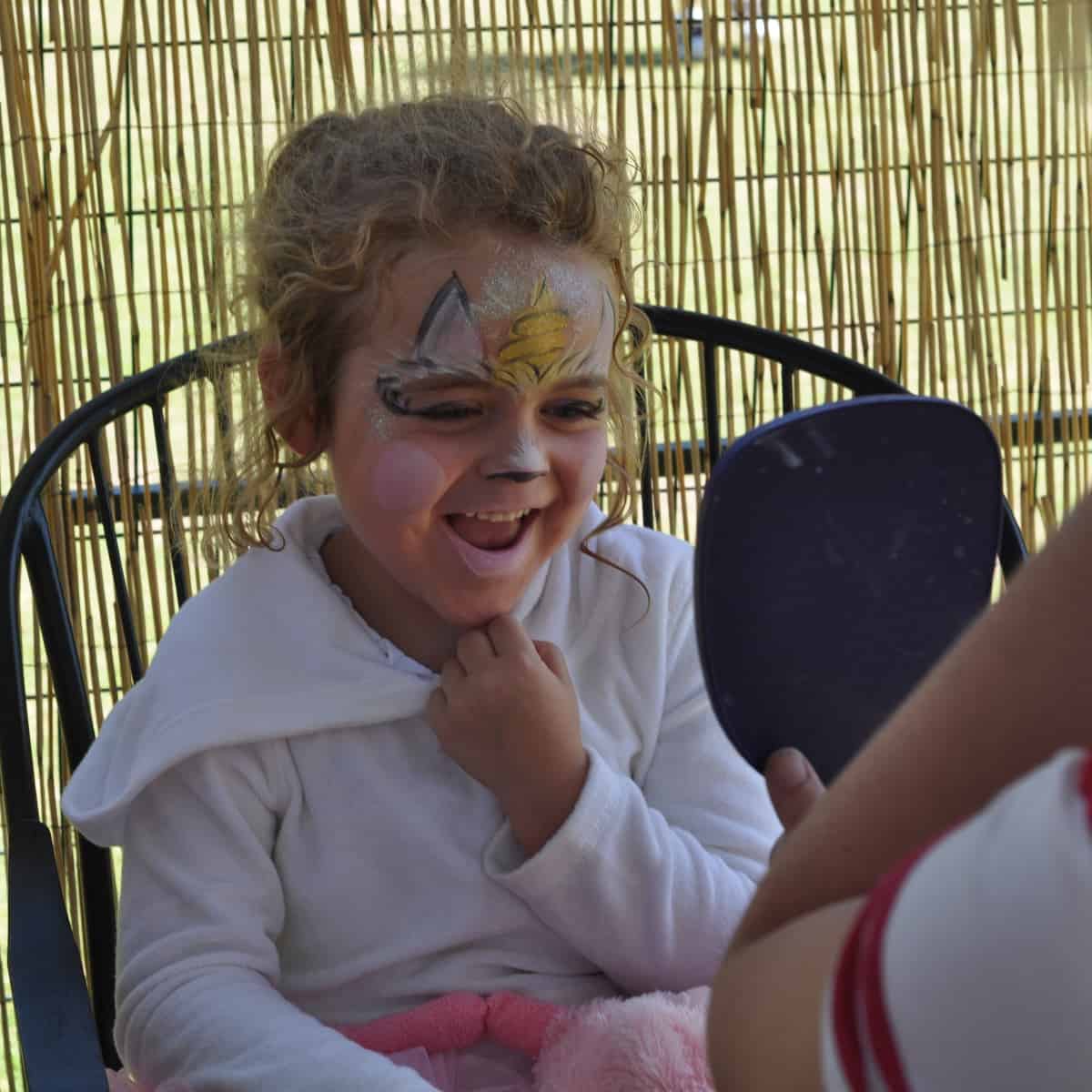 Face Painting at Birthday Party