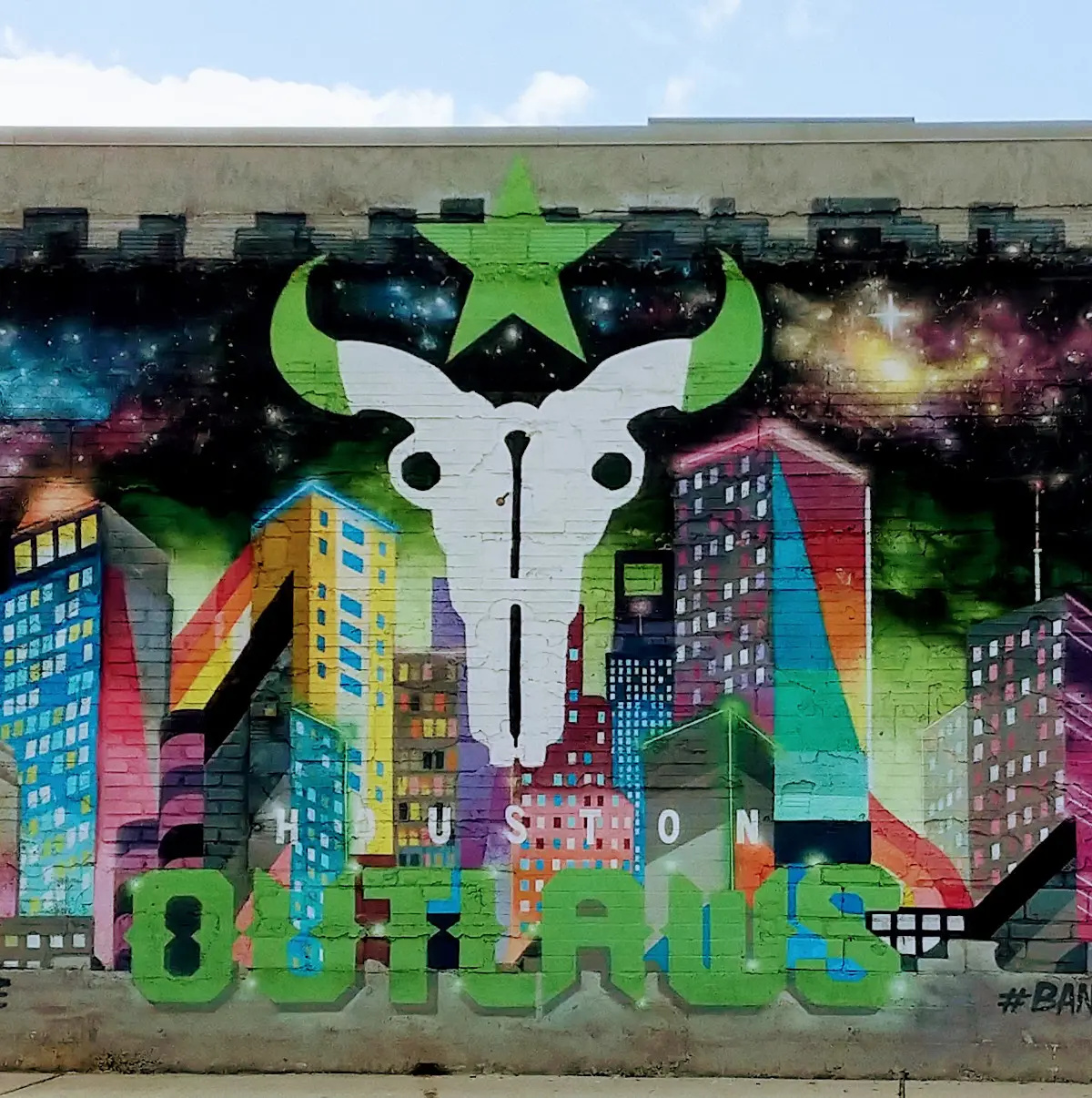 Houston Outlaws Mural