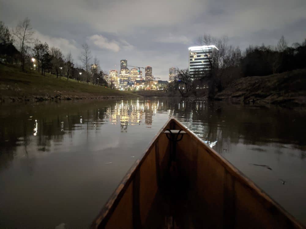 Buffalo Bayou from the water