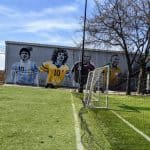 Soccer Mural at Toros Houston Heights